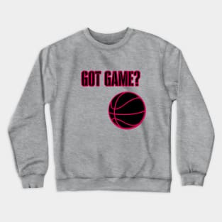 got game? - Magenta Crewneck Sweatshirt